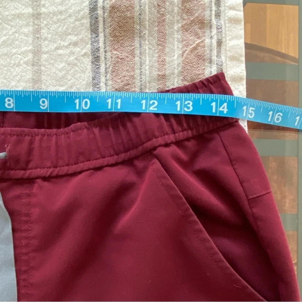 FIGS Maroon Red Tansen Jogger Scrub Pants Small
